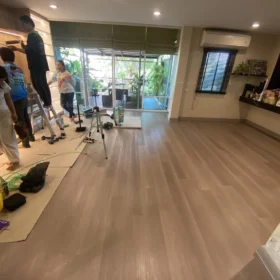 รูปภาพบ้านที่ปูกระเบื้องยาง6มิล PT06